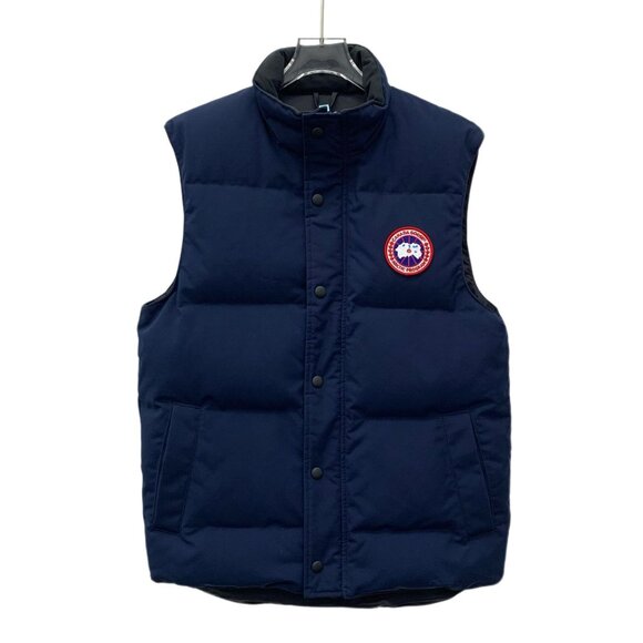 Canada Goose Arctic Program Navy Blue Down Puffer Vest Size S New With Tags